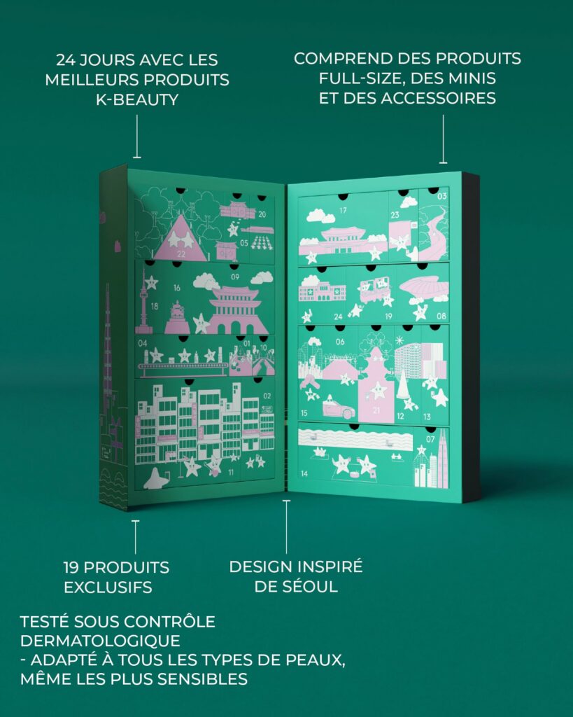 Calendrier de l&rsquo;Avent Yepoda